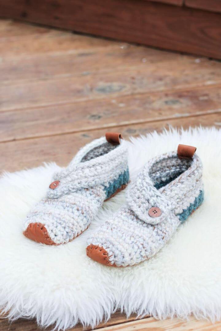 New Crochet Women’s Sunday Slippers Pattern