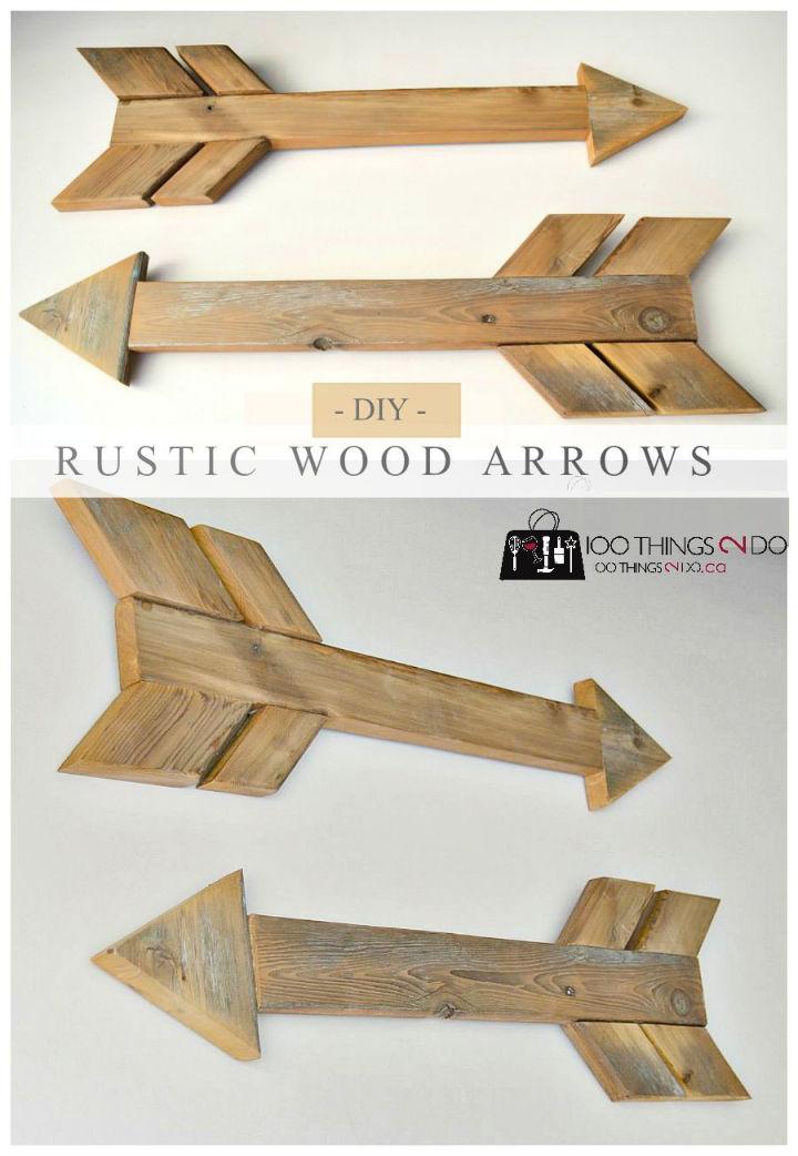 Wood Arrows to Build and Sell