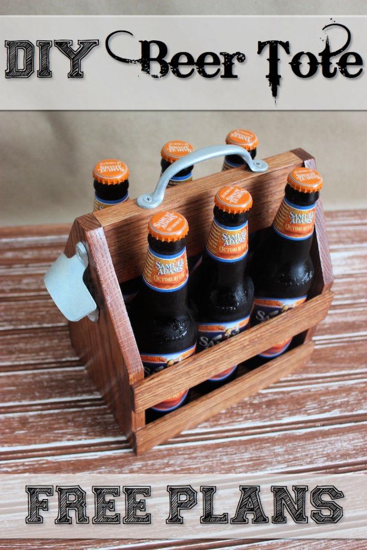 Wooden Beer Tote to Sell
