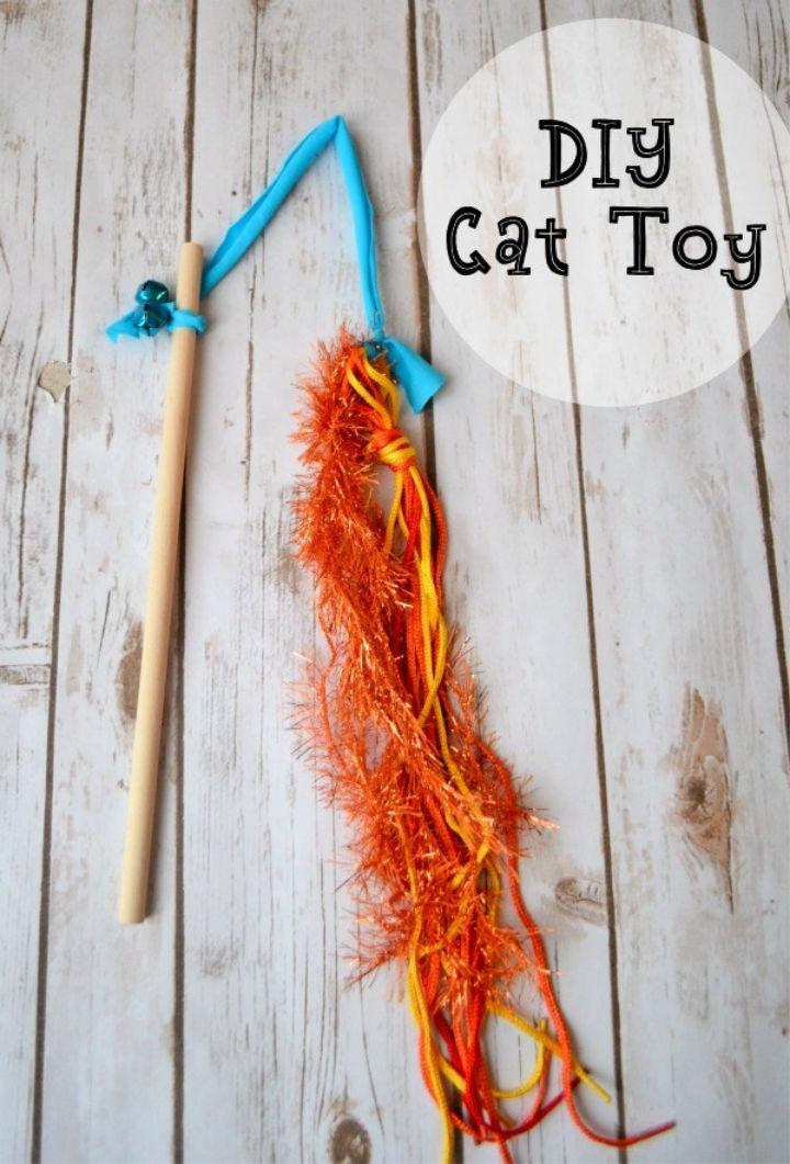Wooden Dowel Cat Toy