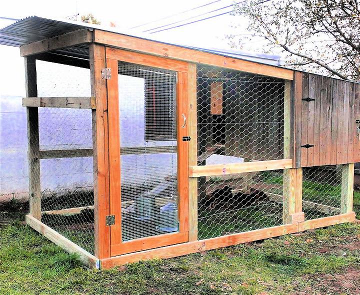 DIY Chicken Coop and Run Tutorial (How To Build & Free Plan)