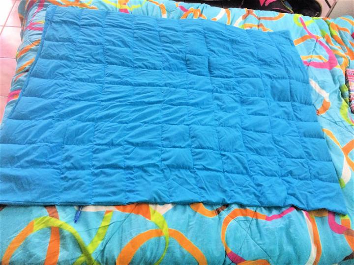 how to make a weighted blanket diy weighted blanket