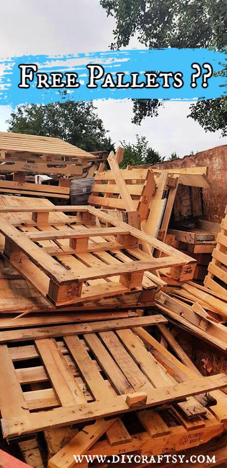 wooden pallets for sale or free