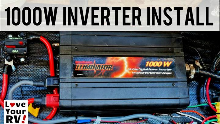 1000 Watt Inverter Installation
