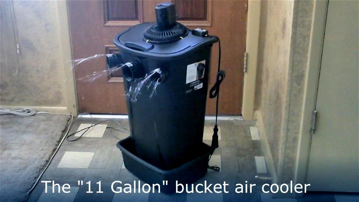 Making a 11 Gallon Bucket Air Cooler