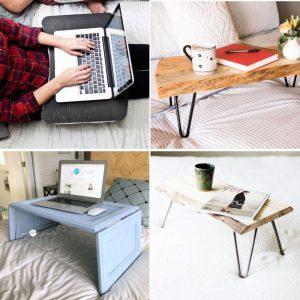 15 DIY Lap Desk Ideas To Make Your Own - DIY laptop desk - DIY breakfast trays