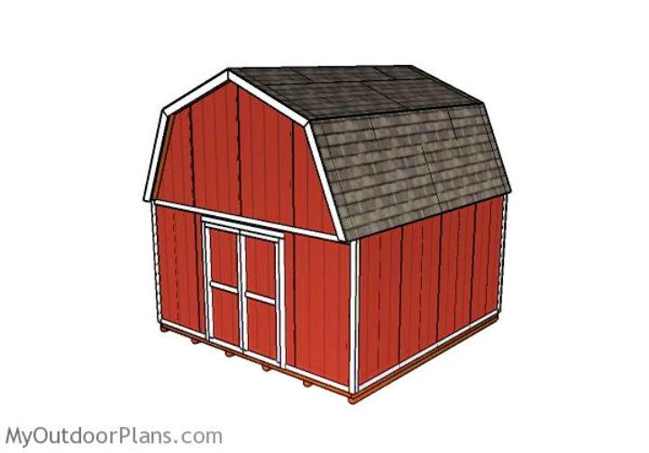 Building a 16×16 Gambrel Shed