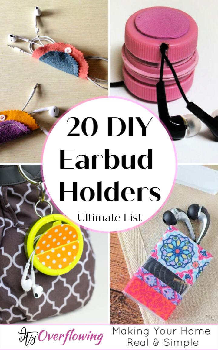 20 best diy earbud holder ideas