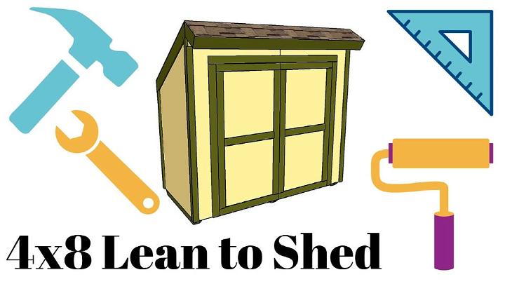 Making a 4x8 Lean To Shed