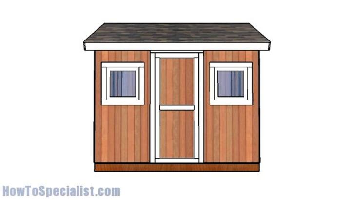 Free 8×10 Shed Plans