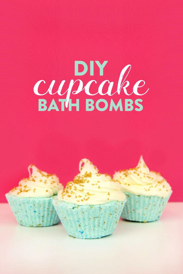 Awesome DIY Cupcake Bath Bombs