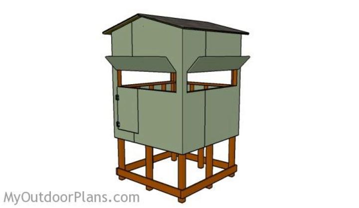 Build an Elevated Deer Blind