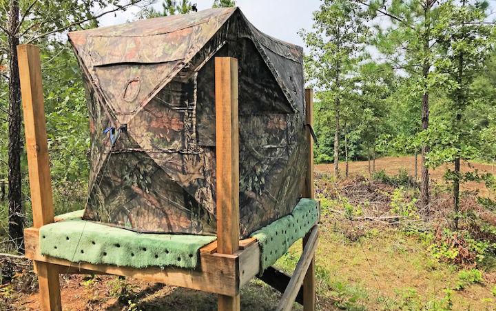 Build Elevated Deer Blinds On A Budget