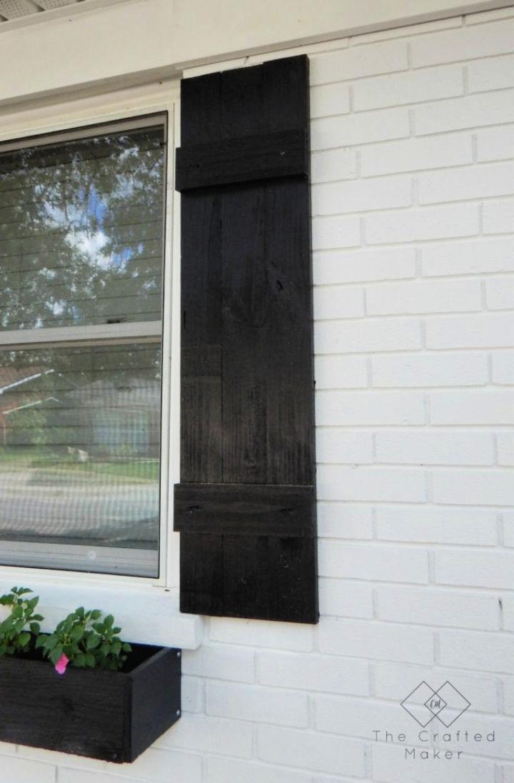 Build Your Own Simple Shutters