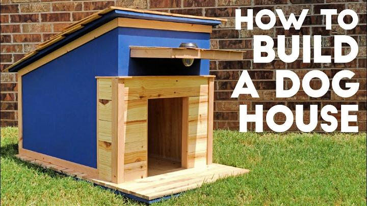 Amazing DIY Wooden Dog House