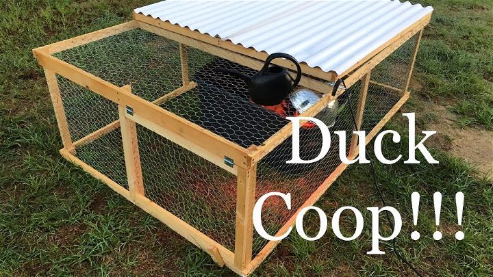 Building a Duck Coop for Under $80