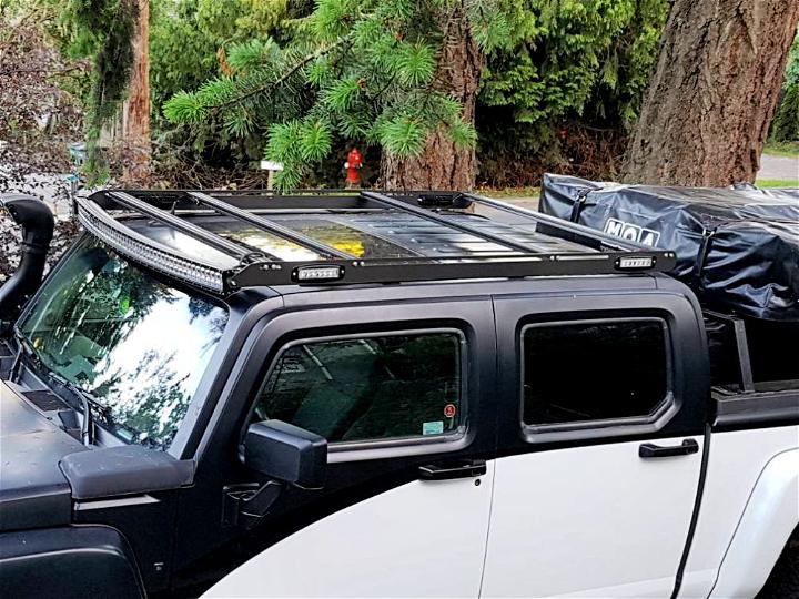 Building a Light Weight Low Profile Roof Rack