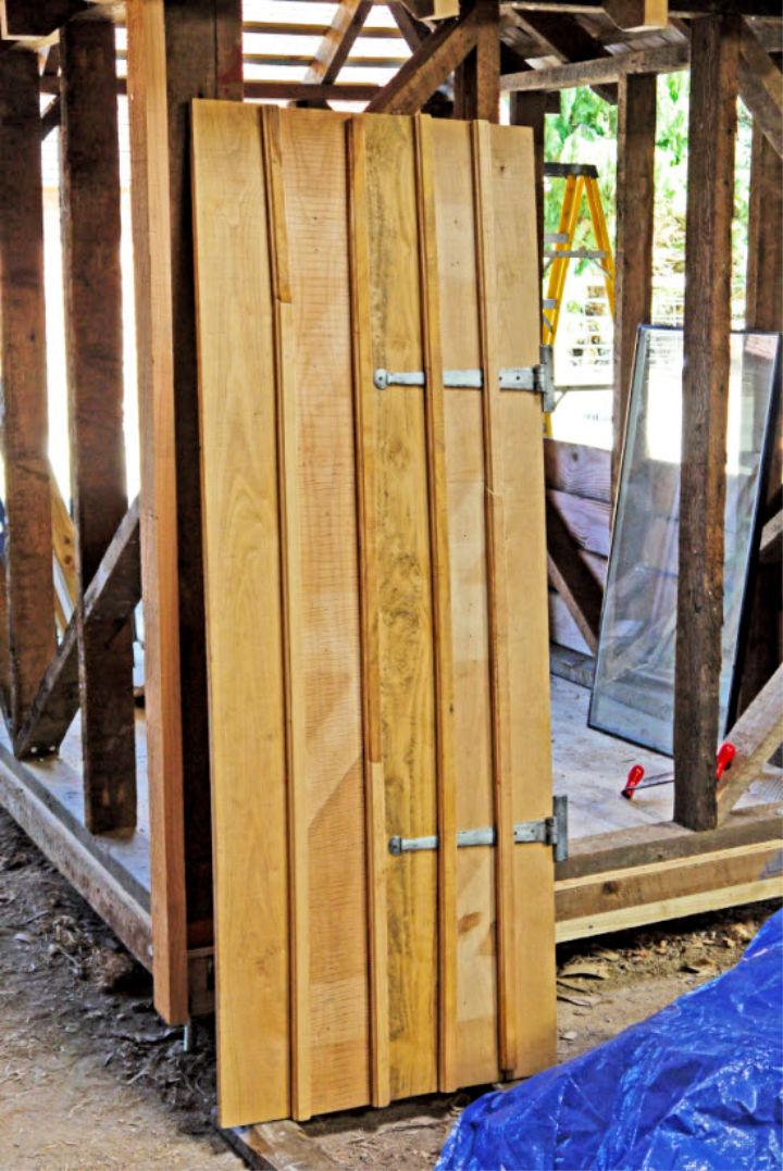 Building a Shed Door