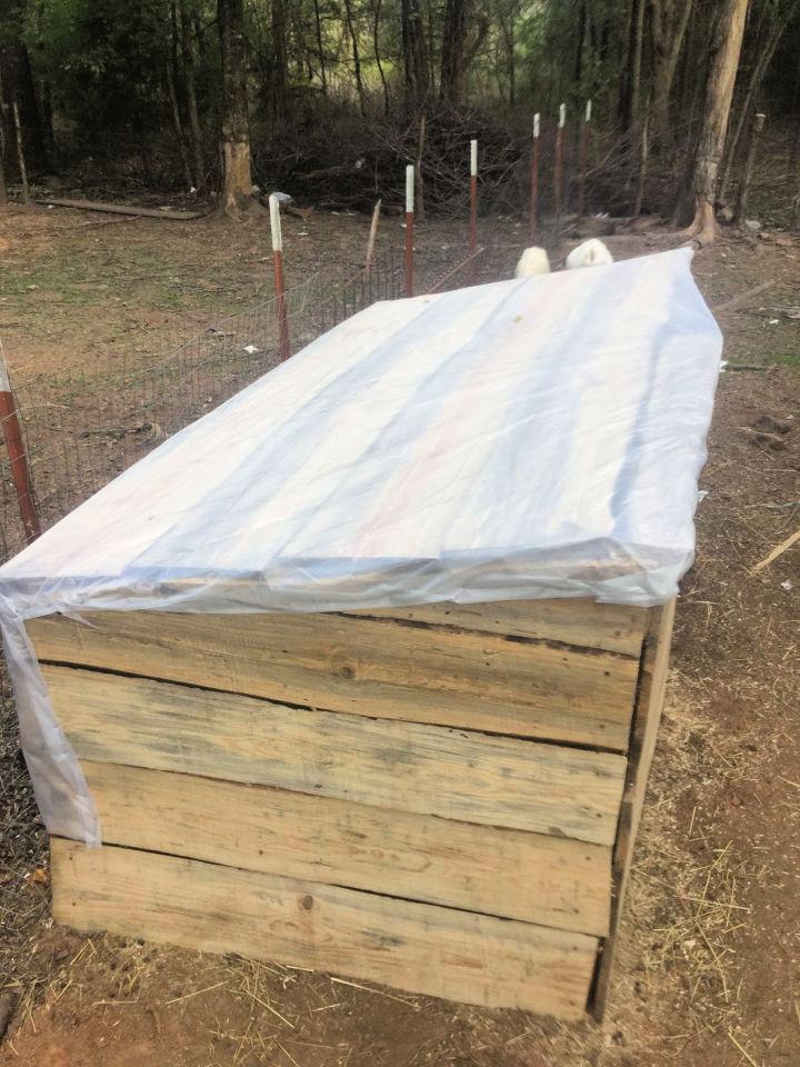 Construction of New Goat Shelter
