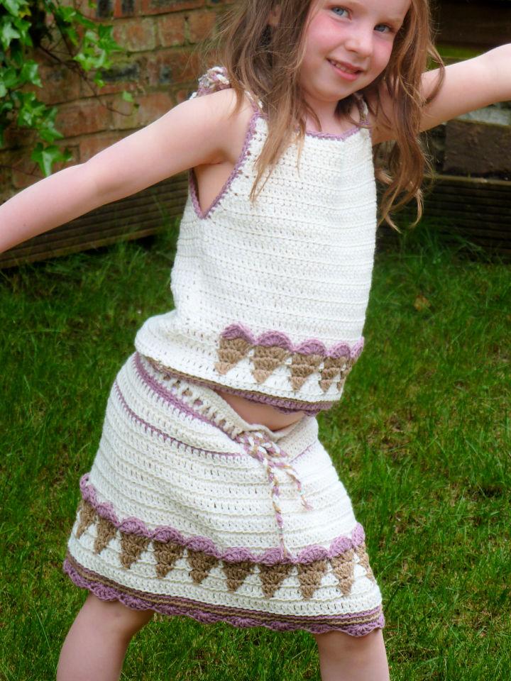 Simple Crochet Gelato Skirt Pattern