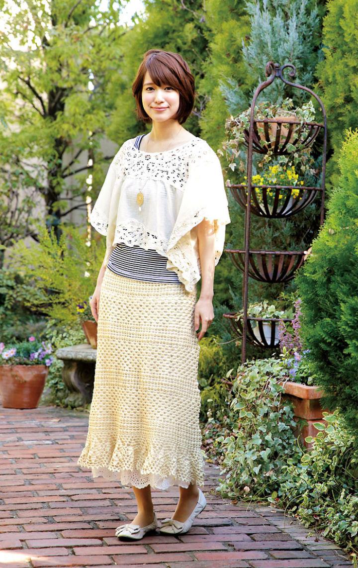 Beautiful Crochet Lacy Long Skirt Pattern 