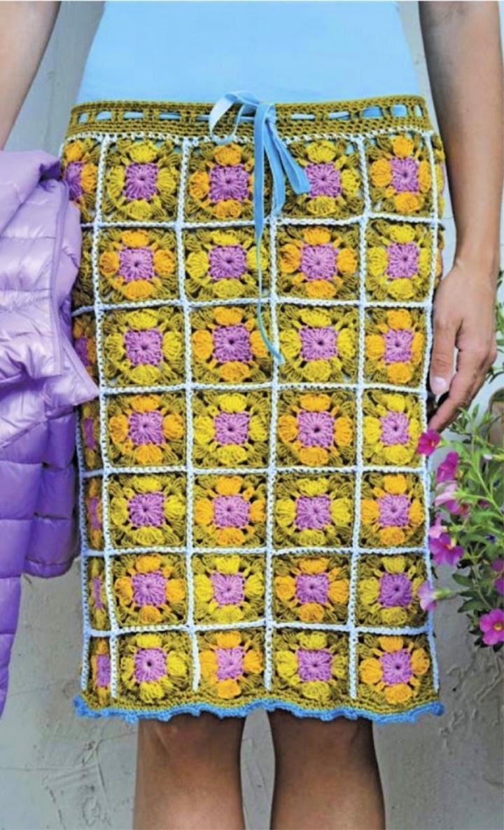 Free Crochet Pattern for Skirt