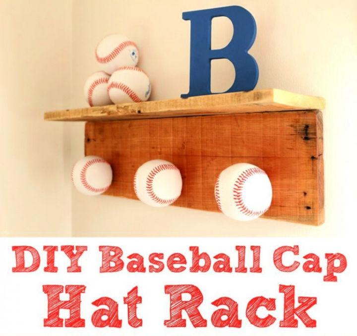 How to Build a Baseball Hat Rack