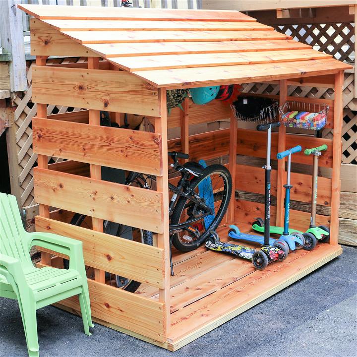 How to Build a Bike Storage Shed