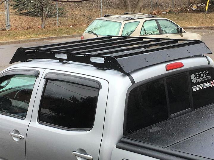 DIY Camper Shell Roof Rack