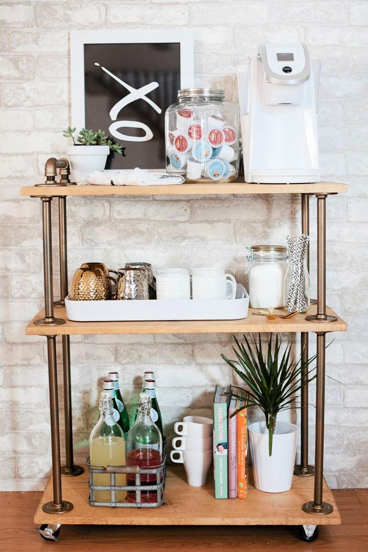 Make Your Own Coffee Bar Cart