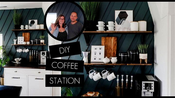 DIY Coffee Station At Home