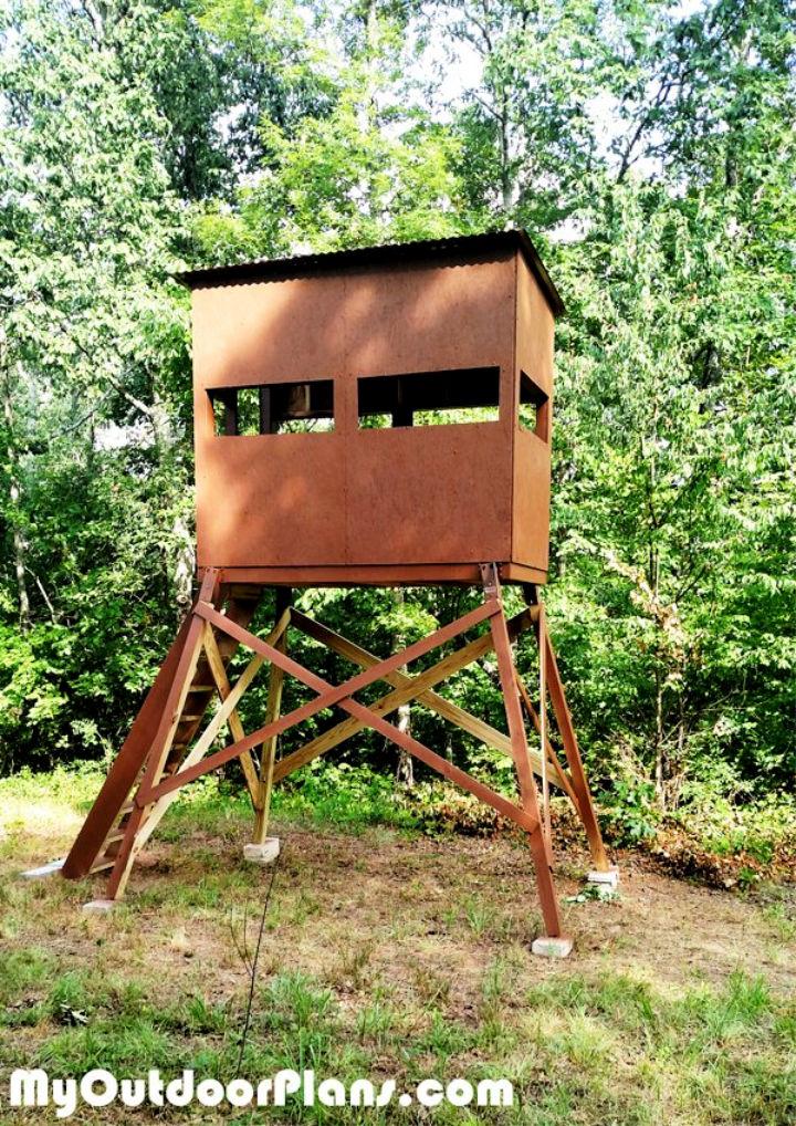 DIY Deer Shooting Blind