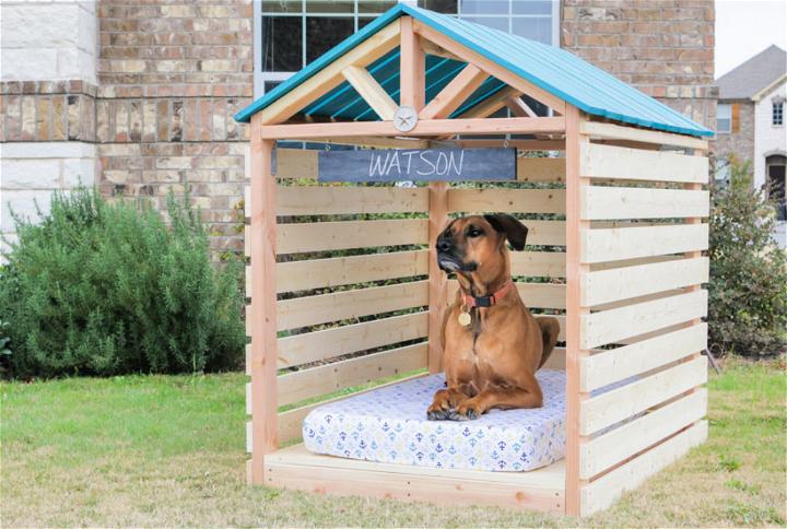 Budget-Friendly DIY Dog House Gazebo