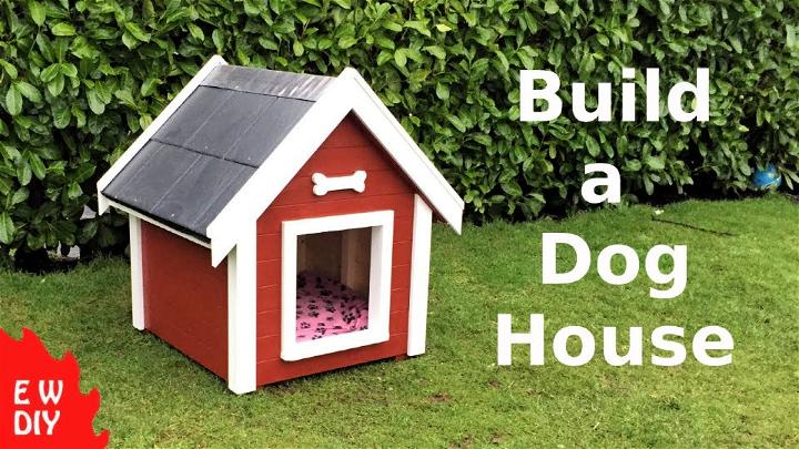 DIY Wooden Dog House on a Budget