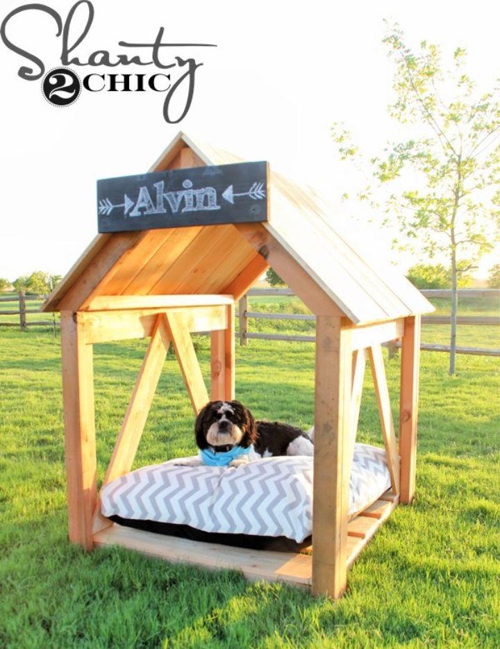 Outstanding DIY Wood Dog House