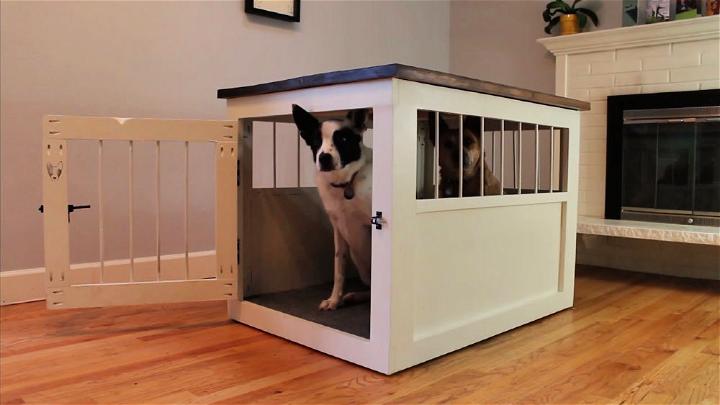 Inexpensive DIY 2x4 Dog Kennel