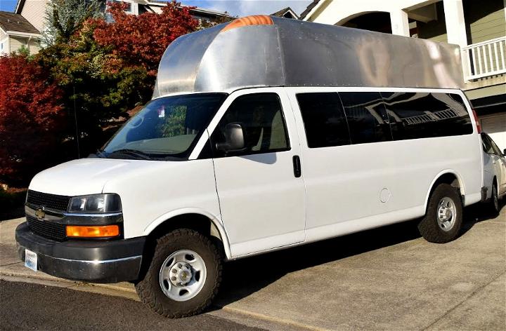 DIY Hightop for An Express Van Conversion