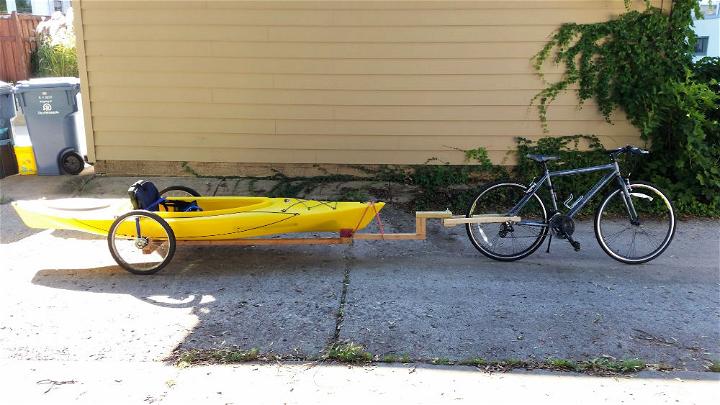 Affordable DIY Kayak Bike Trailer