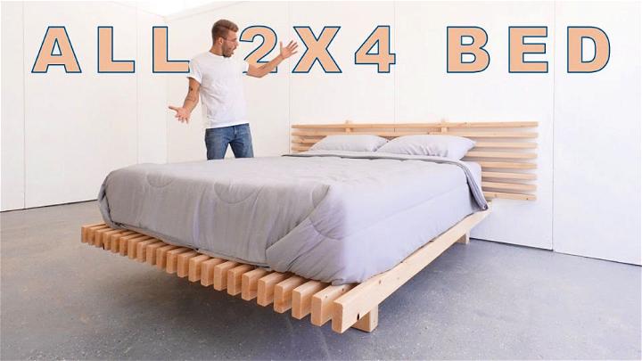 Making a Platform Bed from Only 2x4's