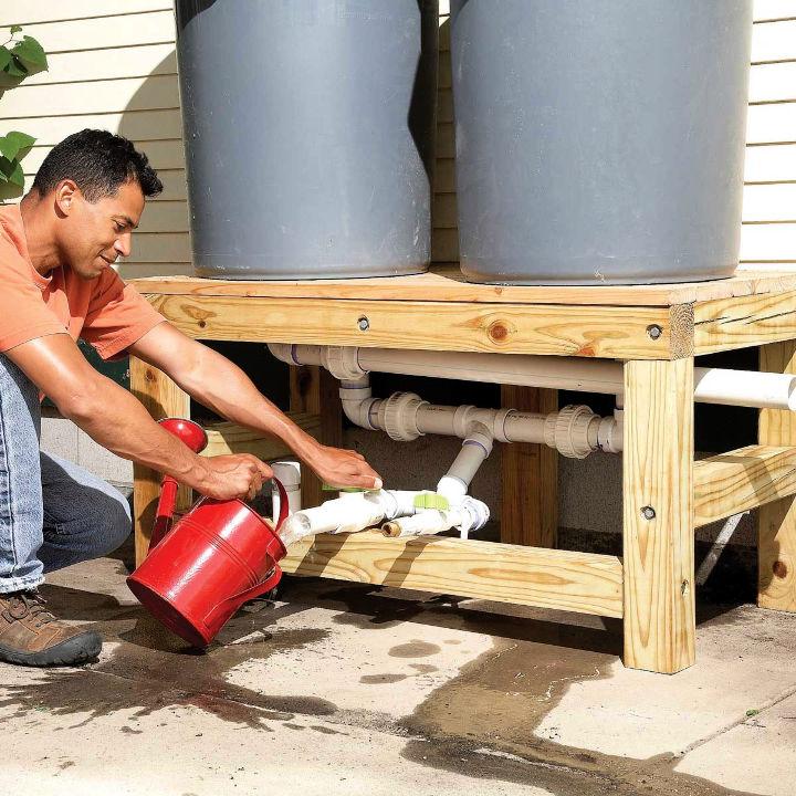 DIY Rain Barrel Under 100