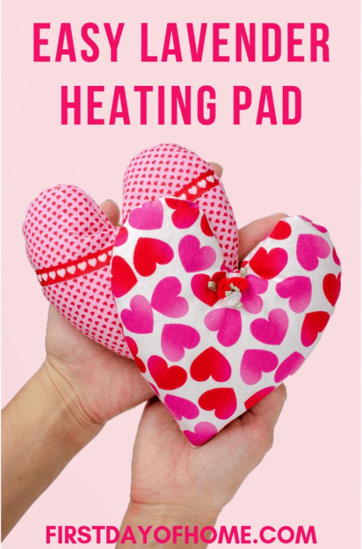 DIY Rice Heating Pad with Lavender