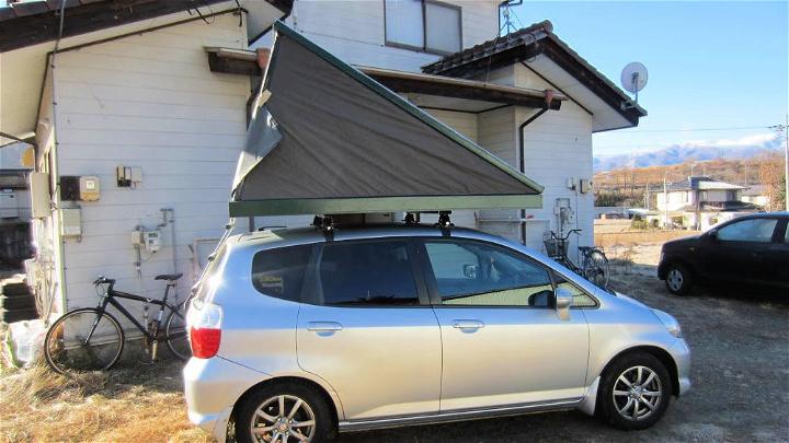 DIY Roof Tent on Budget