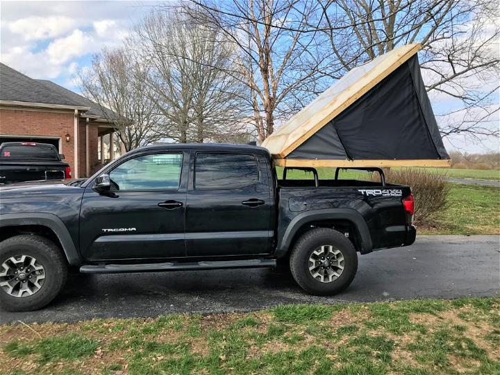 diy tent truck bed