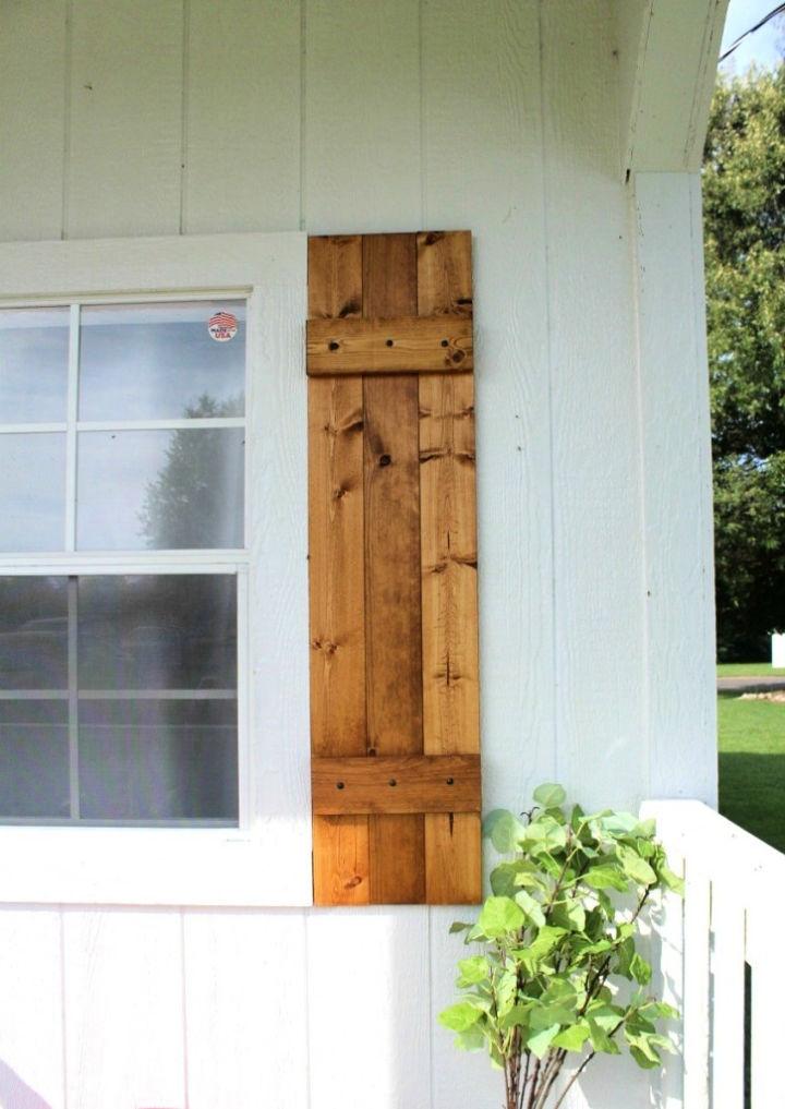 How to Build Wooden Window Shutters