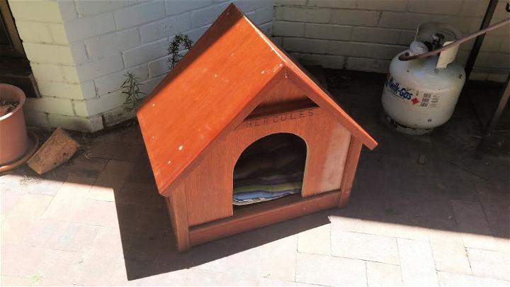 Turn a Dining Table Into a Dog House