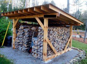 35 Free DIY Firewood Shed Plans (How to Build a Wood Shed)