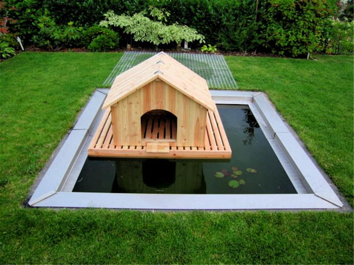 How to Make a Floating Duck House