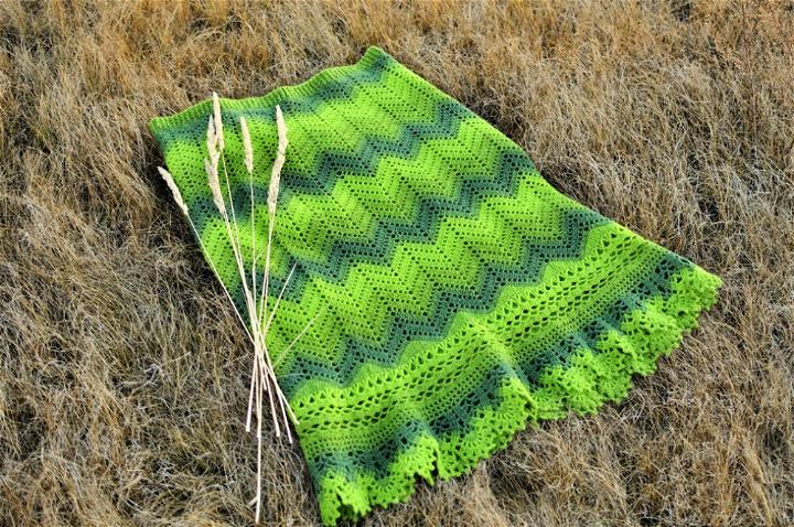 Free Crochet Ruffle Skirt Pattern