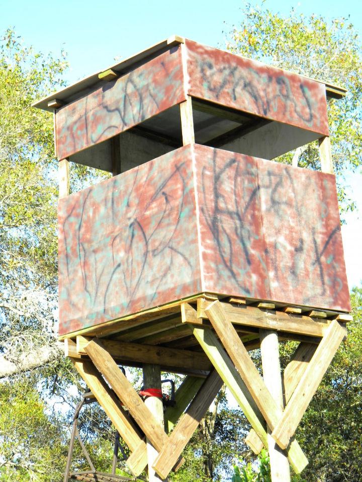 Free Standing Deer Hunting Blind