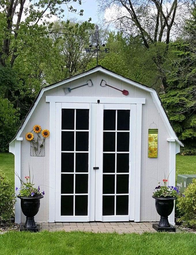French Door Shed Ideas
